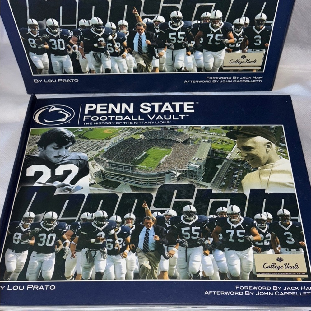 Penn State Football Nittany Lions Vault History Archive Book Collection Memories